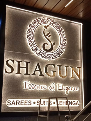 Glow Signage - Shagun